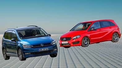 Gebrauchtvergleich Mercedes B-Klasse, VW Touran