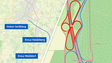 Autobahn A6 Sperrung