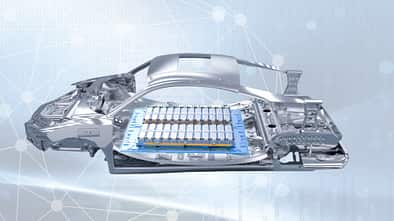 Elektroauto Plattform Batterie