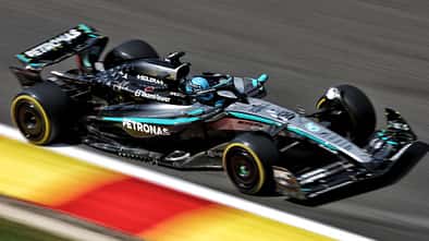 George Russell - Mercedes - GP Belgien 2025 - Spa - Formel 1