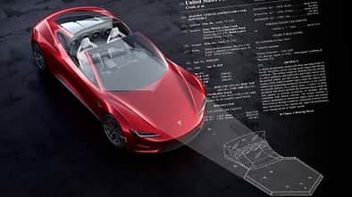 Tesla-Patent zu Abtrieb per Ventilatoren.