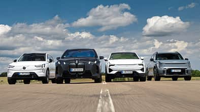 BMW iX, Kia EV9, Volvo EX90, Polestar 3