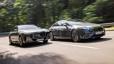BMW i7, Mercedes EQS