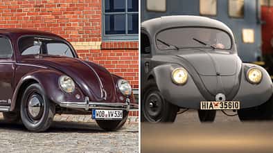 Serienkäfer vs Prototyp W30