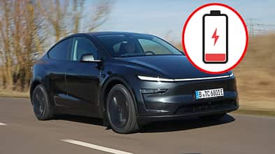Tesla Model Y Juniper Facelift Batterie-Symbol