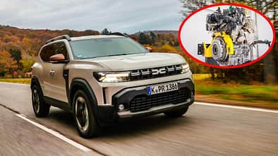 Dacia Duster eingeklinkt Horse 1,2-Liter-3-Zylinder-Motor LPG Autogas Benzin