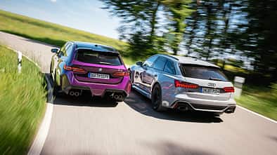 BMW M5 Touring und Audi RS6 Avant Performance