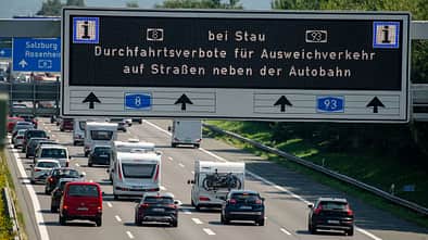 Abfahrtsverbot A8 / A98