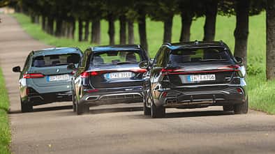 Audi A6 Avant, BMW 5 Touring, Mercedes E-Klasse T