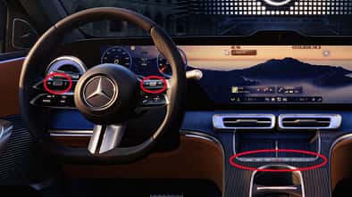 Mercedes GLC mit EQ-Technologie Innenraum Interieur