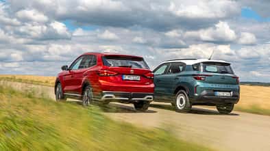 Opel Frontera Hybrid und MG ZS Hybrid+