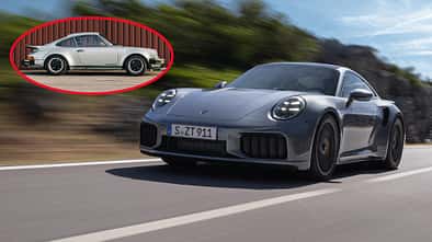 Porsche 911 Turbo S 992.2 eingeklinkt Porsche 911 Turbo 930