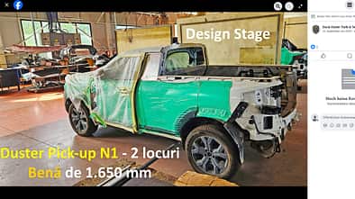 Dacia Duster Pick-up Prototyp