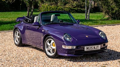 Porsche 911 (993) Turbo Cabriolet (1995) 1 of 14 Amaranth Violet