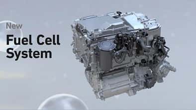 Von GM und Honda entwickelte Brennstoffzelle