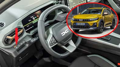 Dacia Bigster Extreme Innenraum Interieur Cockpit eingeklinkt Sandero Facelift