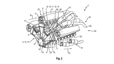 Patent Porsche W18-Motor