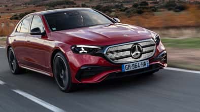 Mercedes-Benz E-Klasse LED Grill Markengesicht neu 2026 Retusche