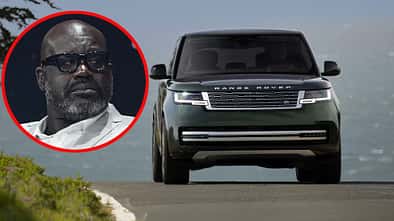 Range Rover eingeklinkt Shaquille O'Neal