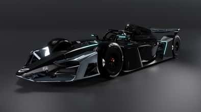 Formel E - vierte Auto-Generation "Gen4" - Rendering