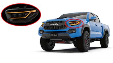 Toyota Tacoma 3. Generation mit Oracle Lighting Lenseless LED-Lights Scheinwerfer