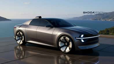 Designstudie des Skoda 100
