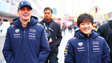 Max Verstappen - Yuki Tsunoda - Red Bull - GP Las Vegas 2025 - Las Vegas - Formel 1