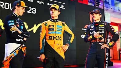 Oscar Piastri - Lando Norris - McLaren Max Verstappen - Red Bull - GP Katar 2025 - Doha - Formel 1