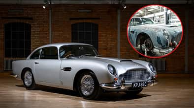 Restaurierung Aston Martin DB5 