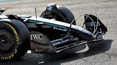 Mercedes - Frontflügel-DRS - GP Abu Dhabi 2025