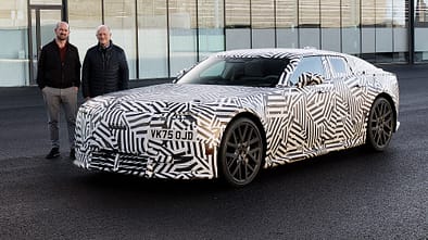 Jaguar Electric GT Prototyp Mitfahrt Michael Pfeiffer