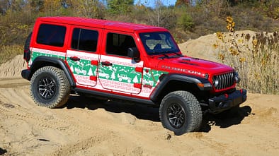 Jeep Wrangler Ugly Sweater Weihnachtspulli Look