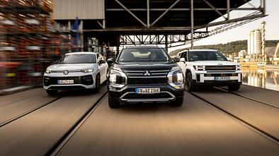 Hyundai Santa FE, Mitsubishi Outlander, VW Tayron