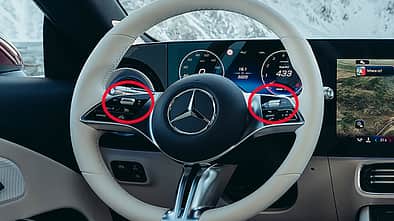 Mercedes CLA Multifunktions-Lenkrad