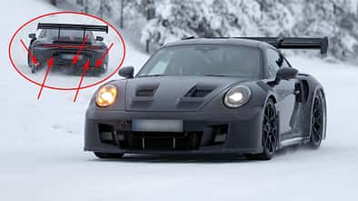 Erlkönig Porsche 911 GT3 RS