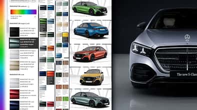 Mercedes S-Klasse W 223 Facelift Konfigurator Lack Farben Interieur Collage
