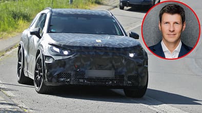 Mercedes-AMG Elektro-SUV Erlkönig eingeklinkt Michael Schiebe