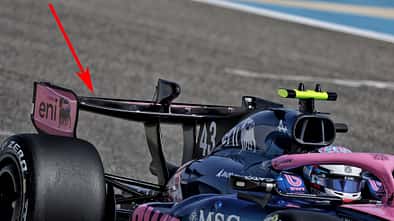 Alpine- Heckflügel - Test - Bahrain - Formel 1 - 2026