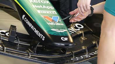 Aston Martin - Frontflügel - Bahrain-Test - 2026