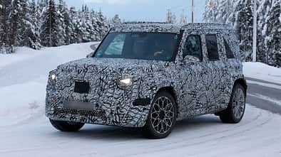 Mercedes Mini-G Erlkönig kleine G-Klasse