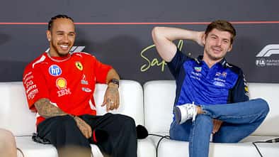 Max Verstappen & Lewis Hamilton  - F1-Test - Bahrain 2026