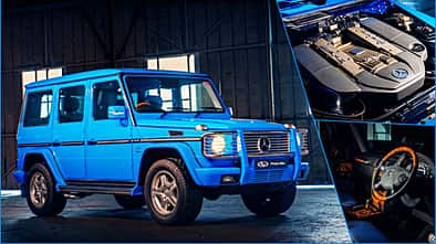 Mercedes G55 Babyblau