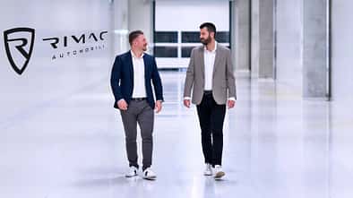 Mate Rimac und Nurdin Pitarević