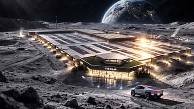 Musk träumt von einer Tesla-Fabrik auf dem Mond