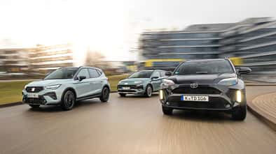 Hyundai Bayon, Seat Arona, Toyota Yaris Cross