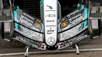 Mercedes Frontflügel - GP Japan 2026
