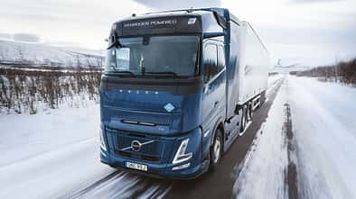 Volvo Hydrogen Wasserstoff Lkw