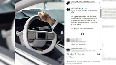 Jaguar Type 00 Innenraum