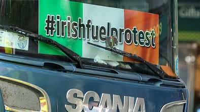 Irland Spritpreis-Protest