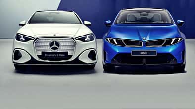 Mercedes C EQ und BMW i3 Neue Klasse